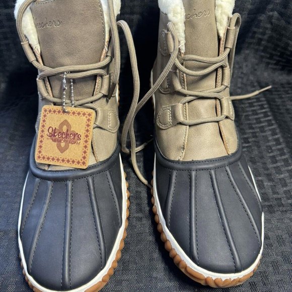 Sketchers Jagged Pond Duck Boots Size 11 - Picture 2 of 8